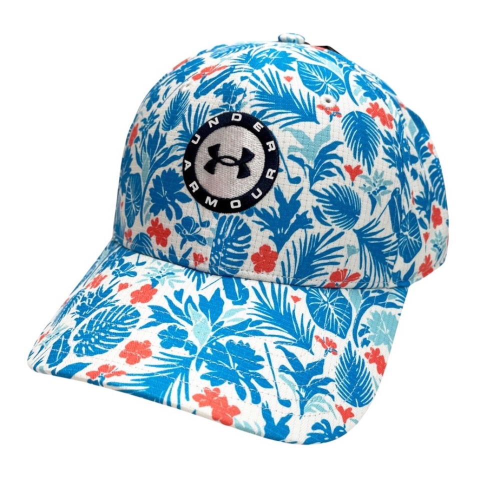 Under Armour Golf Men’s Jordan Spieth Tour Adjustable Hat Tropical Print